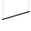 Luminaria colgante DESK WIDE IP20, negro 