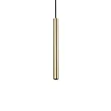 pendant luminaire ULTRATHIN D040 ON-OFF round IP20, brass 