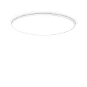 ceiling luminaire FLY SLIM PL D90 IP40, white 