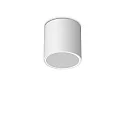 outdoor ceiling luminaire TECHO PL1 D15 ROUND down, round, rigid, with lamp socket GU10 IP54, white