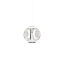 Luminaria colgante DIAMOND  de 1 llama IP20, cromo 