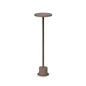 Luminaria para balizas TOFFEE D160 H050 IP65, marrón café 