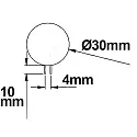 ISOLED Lámpara LED G4 10SMD G4 2W 127lm 3000K 120° CRI >80 