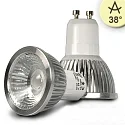 Lámpara de reflectores GU10 regulable GU10 5,5W 330lm 2700K 38° CRI 80-89 regulable