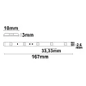 ISOLED Tira LED SIL-RGB-Flexband