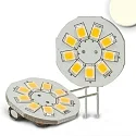 Pin based LED board 9SMD, lateral pin, 12V AC / DC, G4, 1.5W 4000K 120lm 120°, not dimmable