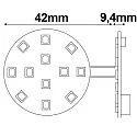 ISOLED Lámpara LED G4 G4 2W 240lm 4200K 120° CRI >80 