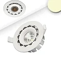 Luminaria empotrable giratorio, regulable IP20, blanco regulable 15,1W 1200lm 2800K 45° 45° CRI 80-89