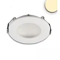 Luminaria empotrable LUNA IP20, blanco regulable 8,2W 300lm 2700K 120° 120° CRI 80-89