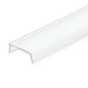 Accessory for profile SURF11 / CORNER11 - cover COVER8, opal / satined, 65% translucency, 200cm