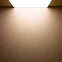 ISOLED LED panel frameless, dimmable 50W 4700lm 2700K 120° 120° CRI 80