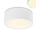 LED surface mount luminaire LUNA, IP20, indirect lightbeam, not dimmable, white, 8W 2700K 300lm 120°, white