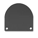 Tapa final SURF24 / DIVE24 FLAT, negro