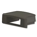Tapa final SURF12 FLAT, negro