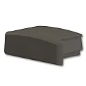 Tapa final SURF12 FLAT, negro