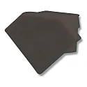 Accessory for profile CORNER11 - endcap (1 pc.), EC41B, black, closed