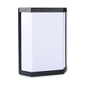 Luminaria de pared E27 IP54, antracita regulable