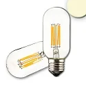 LED en forma de tubo E27 8W 850lm 2700K 360° CRI 80-89 regulable