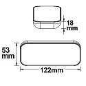 ISOLED Mando a distancia SYS-PRO SINGLE COLOUR / 4 ZONE, negro