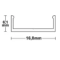 ISOLED Fijación, aluminio