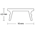 ISOLED Accesorio Suspensión por cuerda SURF8 / UP8 / UP10, blanco 200cm