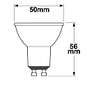 ISOLED Lámpara de reflectores GU10 regulable GU10 5,5W 430lm 3000K 45° CRI 90-100 regulable