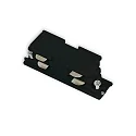 3-phase SERIE S1 - straight connector, electric, black