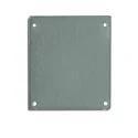 Accessory for profile LAMP30 - aluminium endcap E69 (2 pc.), incl. screws, silver