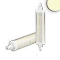 R7s LED stick SLIM, length 11.8cm, IP20, 10W 3000K 740lm 360°, dimmable, white