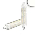 R7s LED stick SLIM, length 11.8cm, IP20, 10W 4000K 800lm 360°, dimmable, white