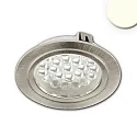 Luminaria para muebles MiniAMP IP42, plata cepillado regulable