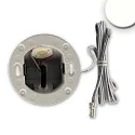 Luminaria empotrable Sys-Wall68 MiniAMP sin pantalla IP44, aluminio regulable 3W 120lm 4000K 38° 38° CRI >81