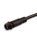 connection cable 4-pole, white