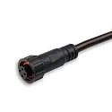 connection cable 4-pole, white
