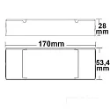 ISOLED dimmer, white