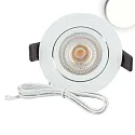 ISOLED recessed luminaire Slim68 MiniAMP IP40, dimmable 8W 960lm 4000K 45° 45° CRI 92