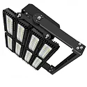 Luz de inundación FLOOD 900W asimétrico, ajustable IP66, negro regulable