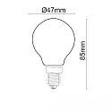 ISOLED Luminaria en forma de pera A60 juego de 3, conmutable E27 7W 806lm 3000K 360° CRI >80 