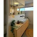 ISOLED Filamento de alumbrado decorativo VINTAGE LINE WATERDROP conmutable E27 3,8W 240lm 2200K 360° CRI >90 