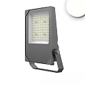 Luz de inundación HEQ 50W giratorio, radiación simétrica IP66, antracita 