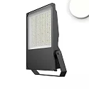 Luz de inundación HEQ 240W giratorio, radiación simétrica IP66, antracita 