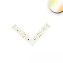 Conector de esquina MINI AMP FLEX CRI919/940 12V Tunable White, con iluminación, blanco