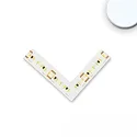 Conector de esquina LINEAR10 FLEX - 0.5W 24V CRI965 con iluminación, blanco