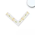 Conector de esquina LINEAR10 FLEX - 0.8W 24V CRI965 con iluminación, blanco