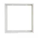 Marco de montaje PANEL BACKLIGHT / UGR<19 RASTER LINE 600 para estación de trabajo VDU, blanco
