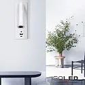 Luminaria para leer LED USB A+C 3-STEP con interruptor, ajustable, con función de carga USB IP42, blanco regulable