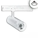3-phase spot focusable IP20, white dimmable