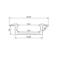 ISOLED recessed profile MINI-EB V2 / SURF/DIVE 12