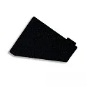 end cap EC110R (CORNER18) right, set of 1, closed, black