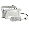 ISOLED Luz downlight BOX giratorio, blanco